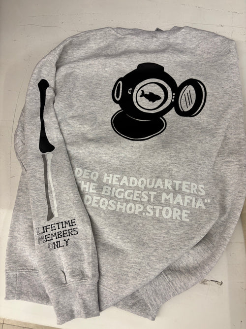 Gray “The Biggest Mafia” Crewneck